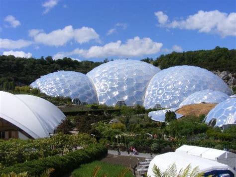 Tropical Biome Outside Picture Of Eden Project Bodelva Tripadvisor