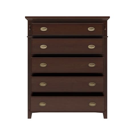Tall narrow dressers are a right solution. Bardugo Solid Mahogany Wood Large Tall Bedroom Dresser ...