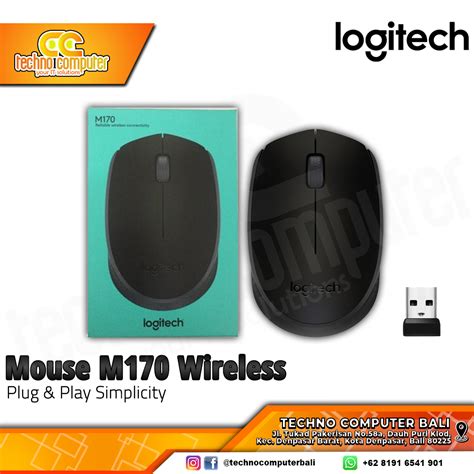Logitech M170 Wireless Office Mouse Wireless
