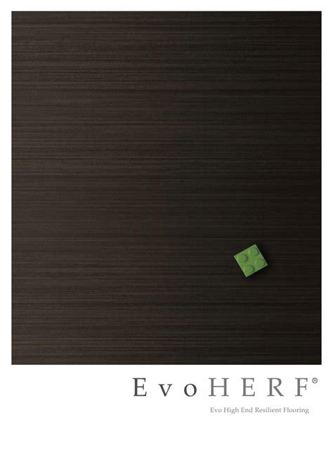 Pdf Evo Herf Evorich · Evo High End Resilient Flooring Evo Herf