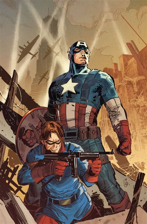 Captain America And Bucky By Ron Garney Captain America And Bucky