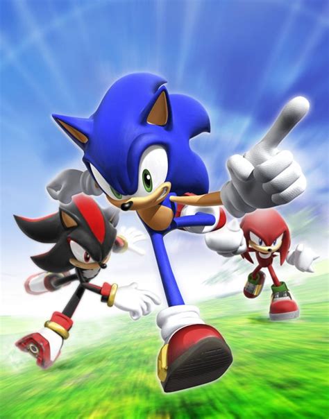 Sonic Rivals 2006 Promotional Art Mobygames