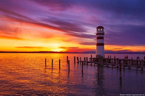 A Sunset Lighthouse Hdrshooter
