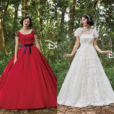 Disneylifestylers On Instagram Snow White Inspired Wedding Dressed By
