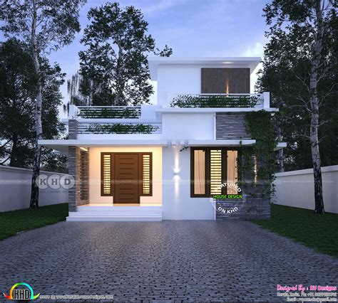Neat And Simple Small House Plan Kerala Home Design And Floor