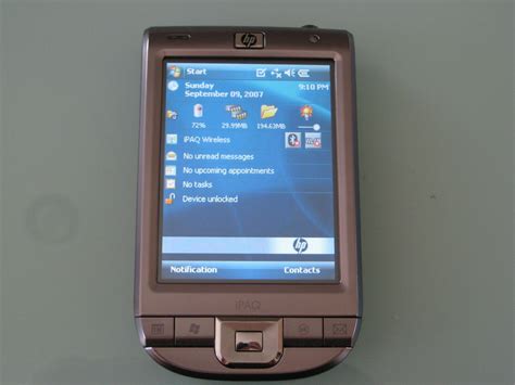 Lot Of 5 Hp Ipaq Classic 110 111 Windows Mobile 6 Pocket Pc Pda 1 Year