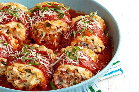 Skillet Chicken Lasagna Roll Ups Kraft Recipes
