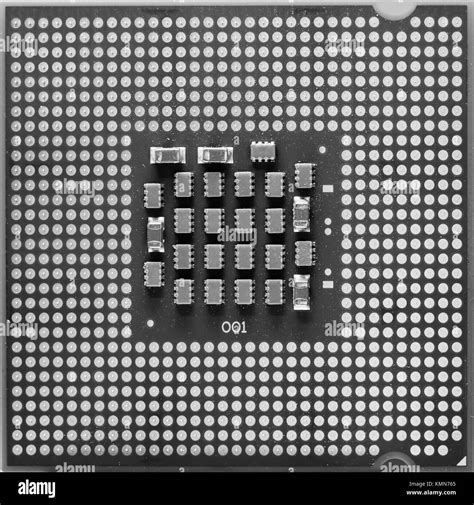 Microprocessor Chip High Resolution Photo Stock Photo Alamy