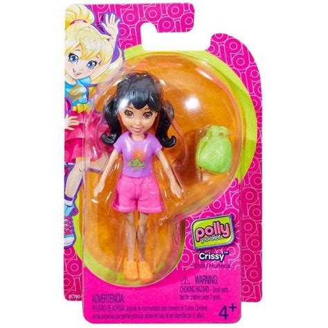 Boneca Crissy Mochila Verde Polly Pocket Mattel Toyshow Tudo De