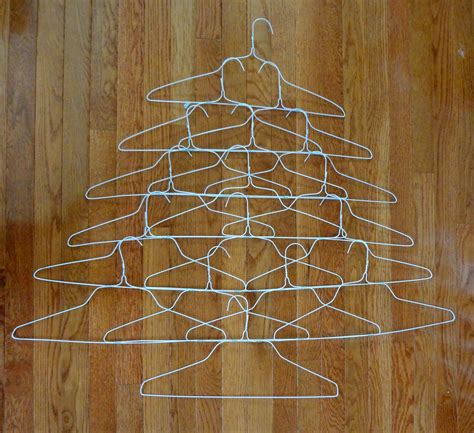 Quirky Wire Hanger Christmas Tree Card Holder Wire Hanger Crafts Hanger Christmas Tree