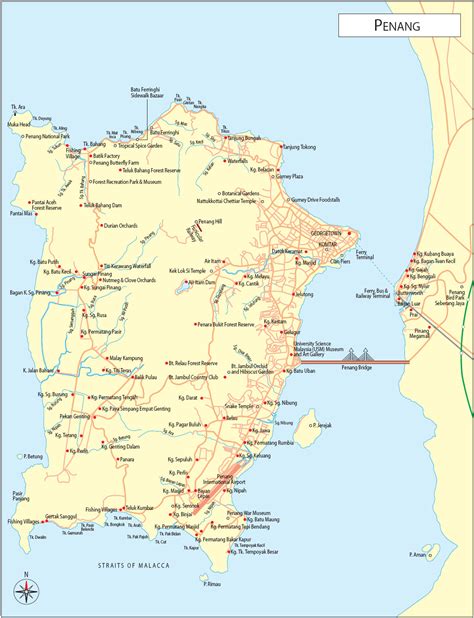 Peta Pulau Pinang