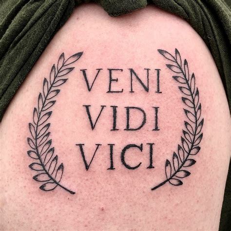 Best Veni Vidi Vici Tattoo Ideas That Will Blow Your Mind Outsons