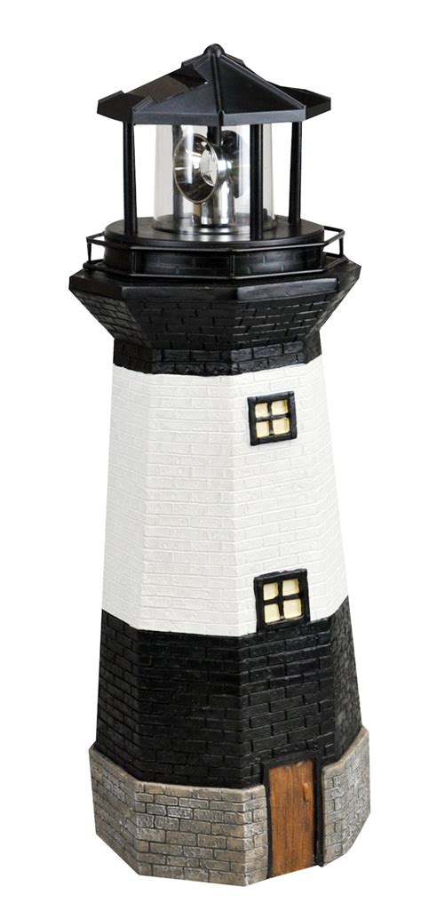You'll receive email and feed alerts when new items arrive. Solar Power Decorative Lighthouse Garden Patio Ornamental ...