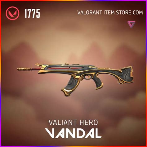 Valiant Hero Vandal Valorant Item Store Skins And News
