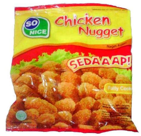So Nice Sedaaap Chicken Nugget 1 Karton Isi 6 Pcs 1000 Gram