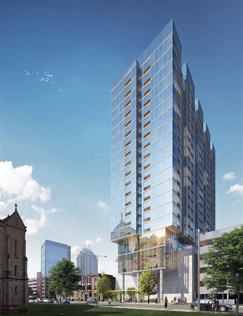 23 Story Apartment Tower Proposed For Downtown Indianapolis
