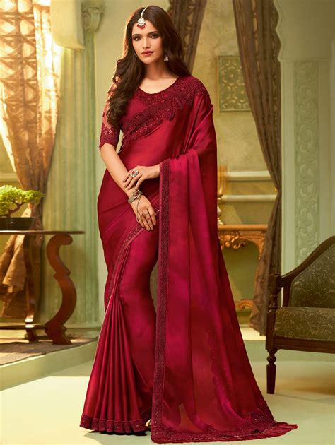 Pin By Kishorvittal Mangalore On Gorgeous Sarees Saree Designs Party Wear Sarees Embellished