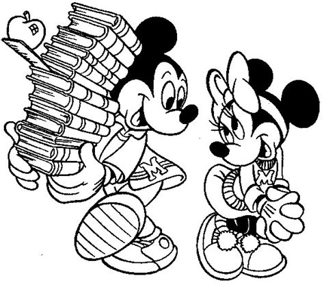 Gambar Mickey Mouse Hitam Putih Untuk Mewarnai 52770596minnie1