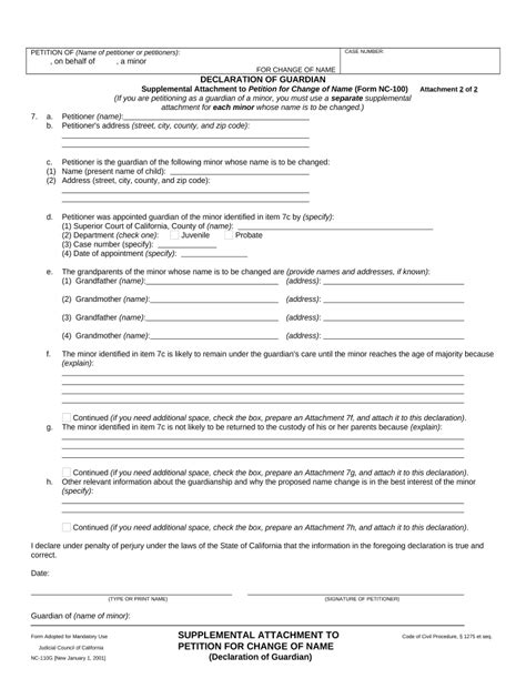 California Name Change Fill Out And Sign Online Dochub