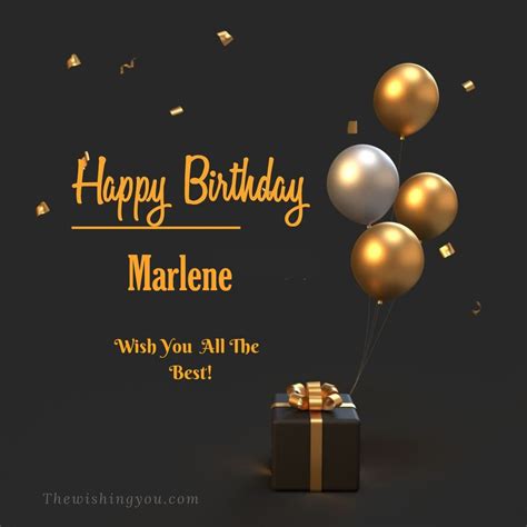 100 Hd Happy Birthday Marlene Cake Images And Shayari
