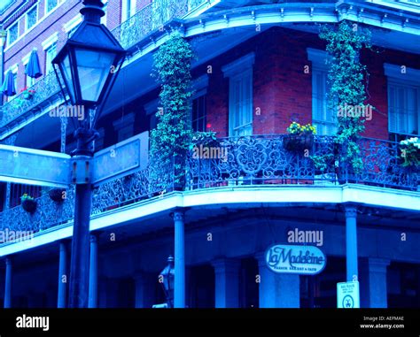 New Orleans French Quarter Stock Photo Alamy