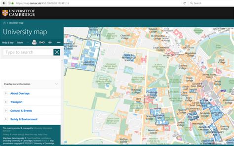 Mapping A Distributed Campus For The University Of Cambridge