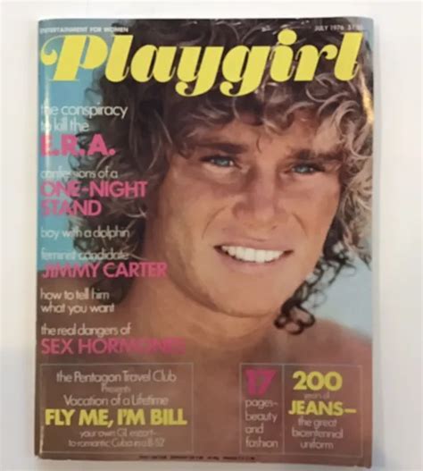vintage playgirl magazine entertainment july 1976 good 10 99 picclick