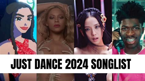 Just Dance Songlist Fanmade Youtube