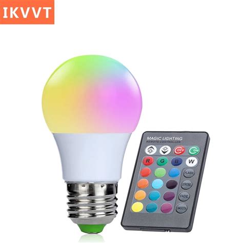 Leadextek Rgb Led Bulb E27 3w Led Rgb Light Lampada Led Bulb 85 265v