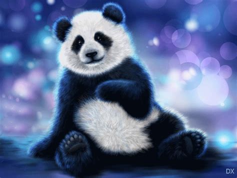 Панда - анимация на телефон №1408588 | Niedlicher panda, Pandas, Panda ...