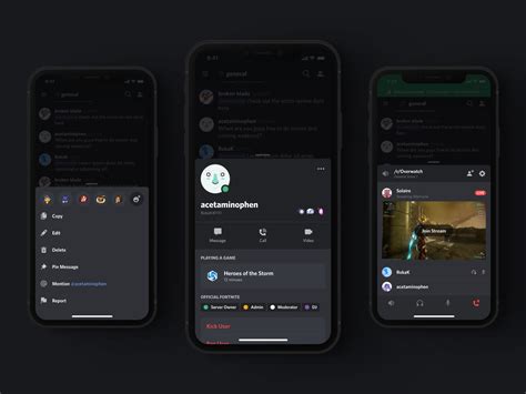 iOS Bottom Sheets by Shawn Park for Discord on Dribbble