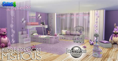 Sims 4 Ccs The Best Mistious Bedroom Set By Jomsims