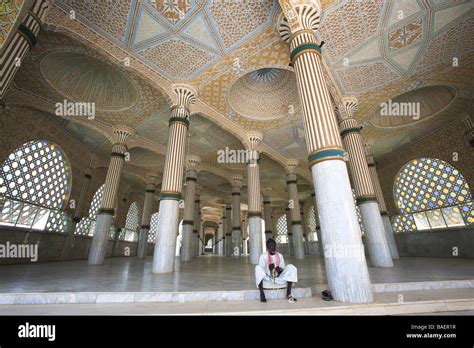 Great Mosque Touba Republic Of Senegal Africa Stock Photo Alamy