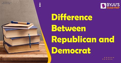 Difference Between Republican And Democrat Democrat Vs Republican