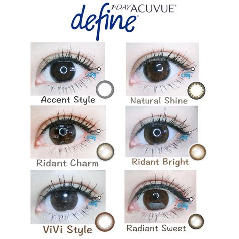 Buy Acuvue Define Colors Daily Contacts Lens Eromman