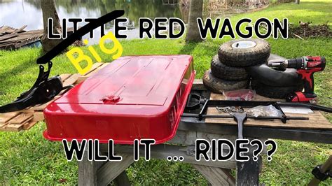 Giant Covered Red Wagon Chuck Wagon Build Assembling A Super Cool Red