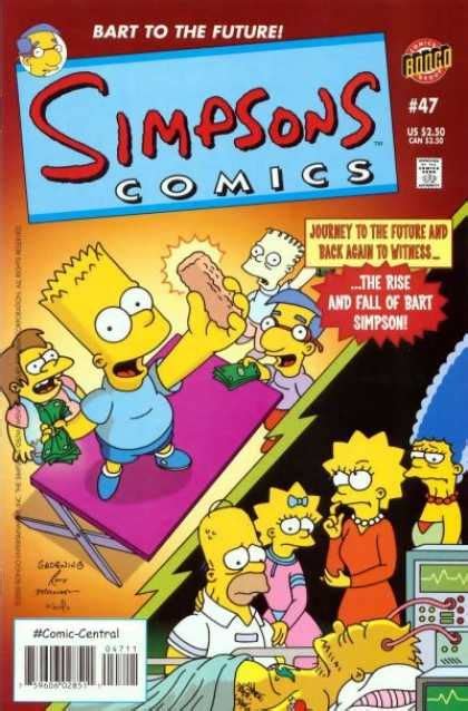 Simpsons Comics 47 Homer Marge Lisa Bart To The Future The