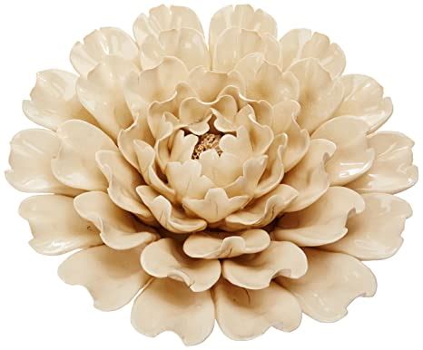 $24.99 quick view sale toocute collection, be kind it's that easy wall decor, 8 x 13 inches was: Isabella Large Ceramic Wall Decor Flower: Amazon.co.uk ...