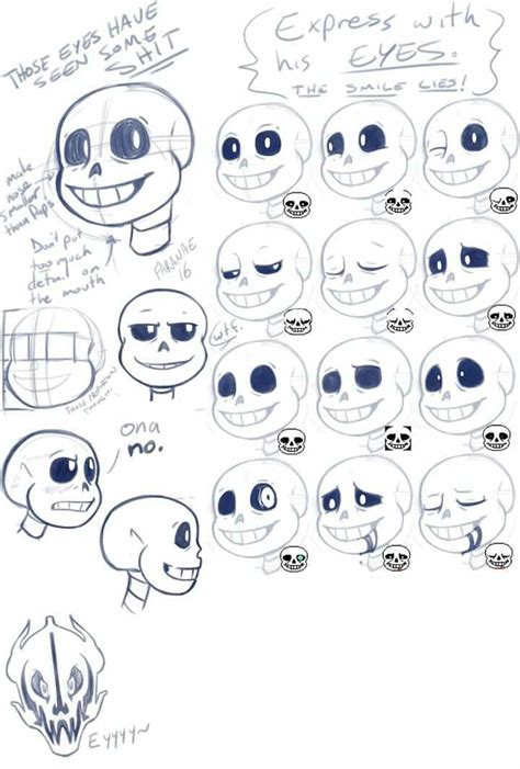 How To Draw Sans Head Step By Step Howto Drawing