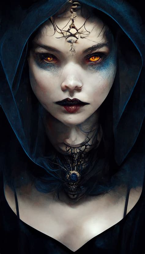 X Px Free Download HD Wallpaper Witch Dark Fantasy Character Design Digital Art