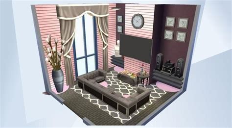 ¡mira Esta Habitación En La Galería De Los Sims 4 Sims 4 Casas Sims