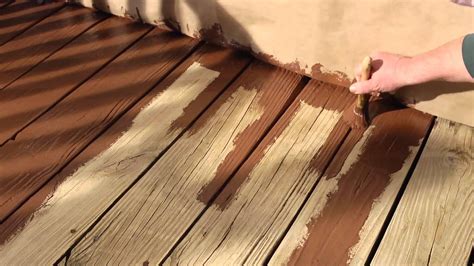 How To Resurface A Wood Deck With Olympic Rescue It Staining Deck Deck Stain Colors Wood Deck