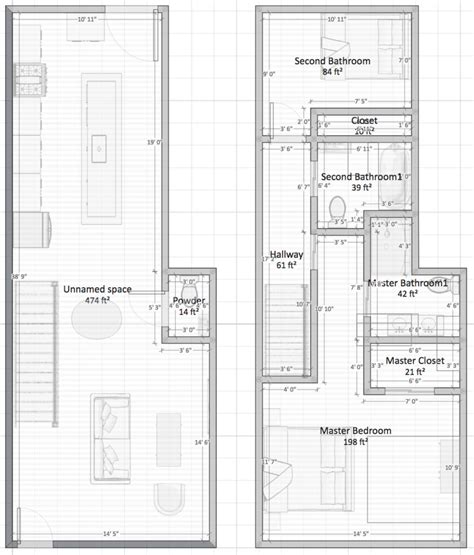 Laying Out 1000 Sqft House