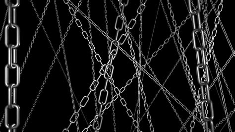 Chains Long Version Large Sized Looping Stock Motion Graphics Sbv