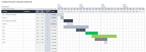 Track your project schedule with this automatic timeline maker in excel. Planning Menu Semaine Word - 1stepclinic