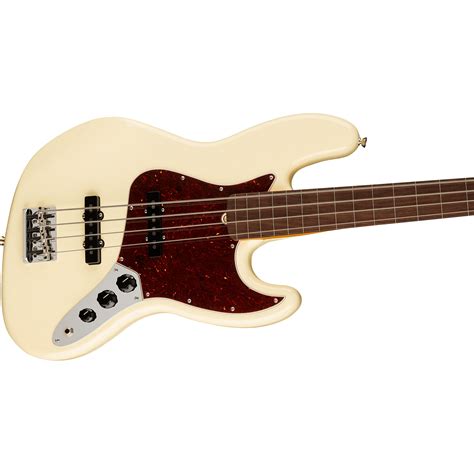 Fender American Professional Ii Jazz Bass Fl Rw Owt Fretless Bass Guitar