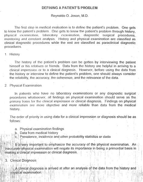 31 How To Write Clinical Impressions Williamaryen