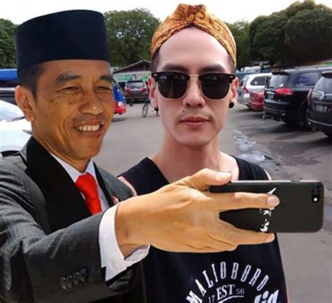 ketika netizen kreatif berlomba selfie bareng jokowi begini hasilnya