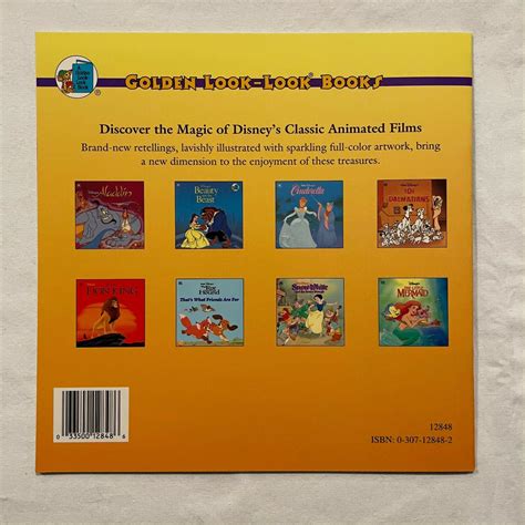 Set Of 3 Disney Golden Look Look Books From 1994 To 1996 Nostalgia 2 Now