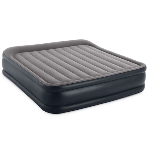 Intex Dura Beam Deluxe Raised Blow Up Mattress Air Bed With Built In